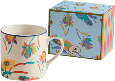 Japanese Cream Porcelain Mug