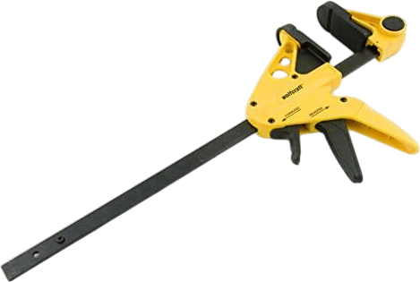 wolfcraft 3448403TV Quick-Jaw One-Hand Bar Clamp and Spreader, 12in.