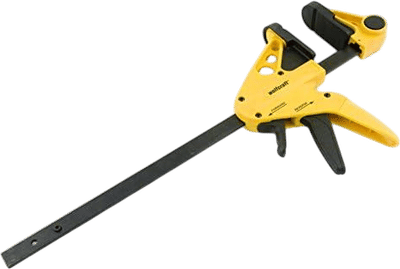 wolfcraft 3448403TV Quick-Jaw One-Hand Bar Clamp and Spreader, 12in.