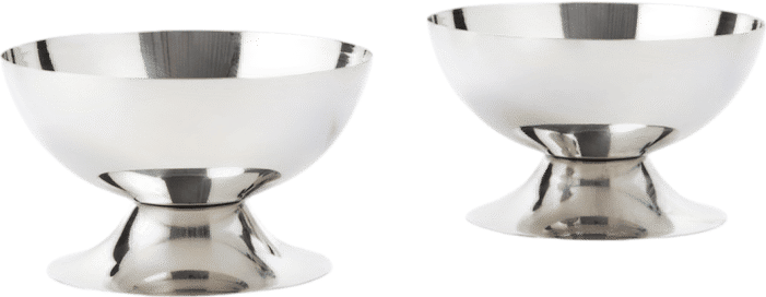 pecking order snack bowl — set of 2