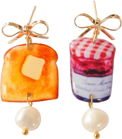 Toast & Jam Dangle Set