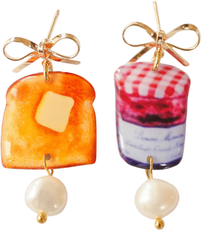 Toast & Jam Dangle Set