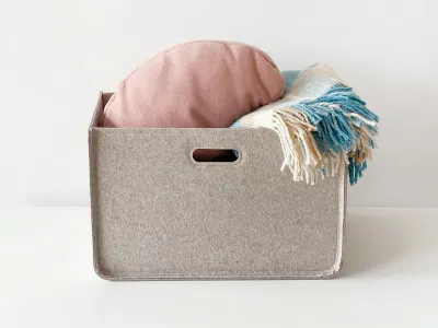 Felt Storage Bins