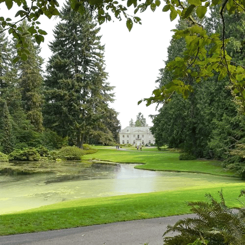 Ferry to Bainbridge island and the Bloedel reserve