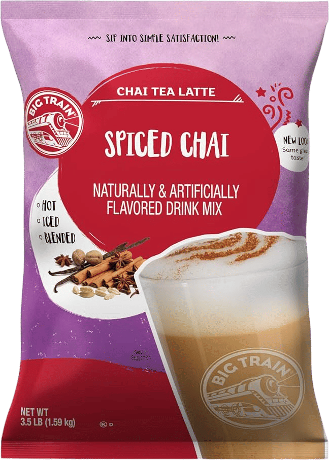 Big Train Spiced Chai Tea Latte Beverage Mix
