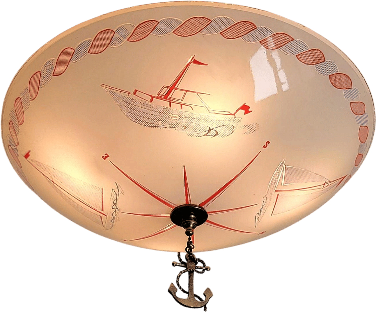 Vintage Nautical Ceiling Light