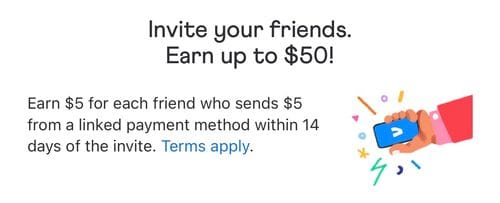 Referral: Venmo