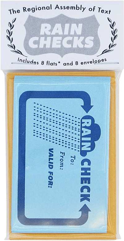 Rain Checks