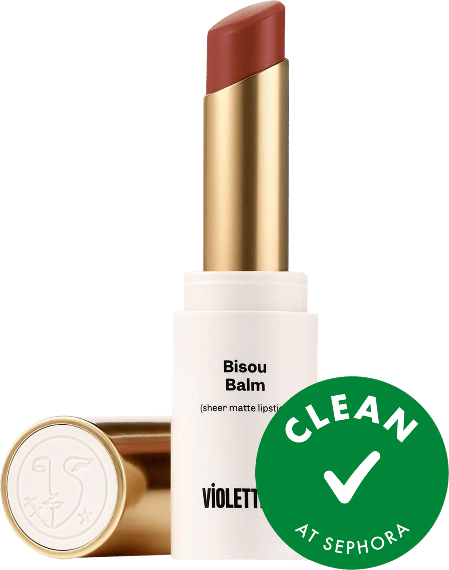 VIOLETTE_FR | Bisou Balm Sheer Matte Lipstick