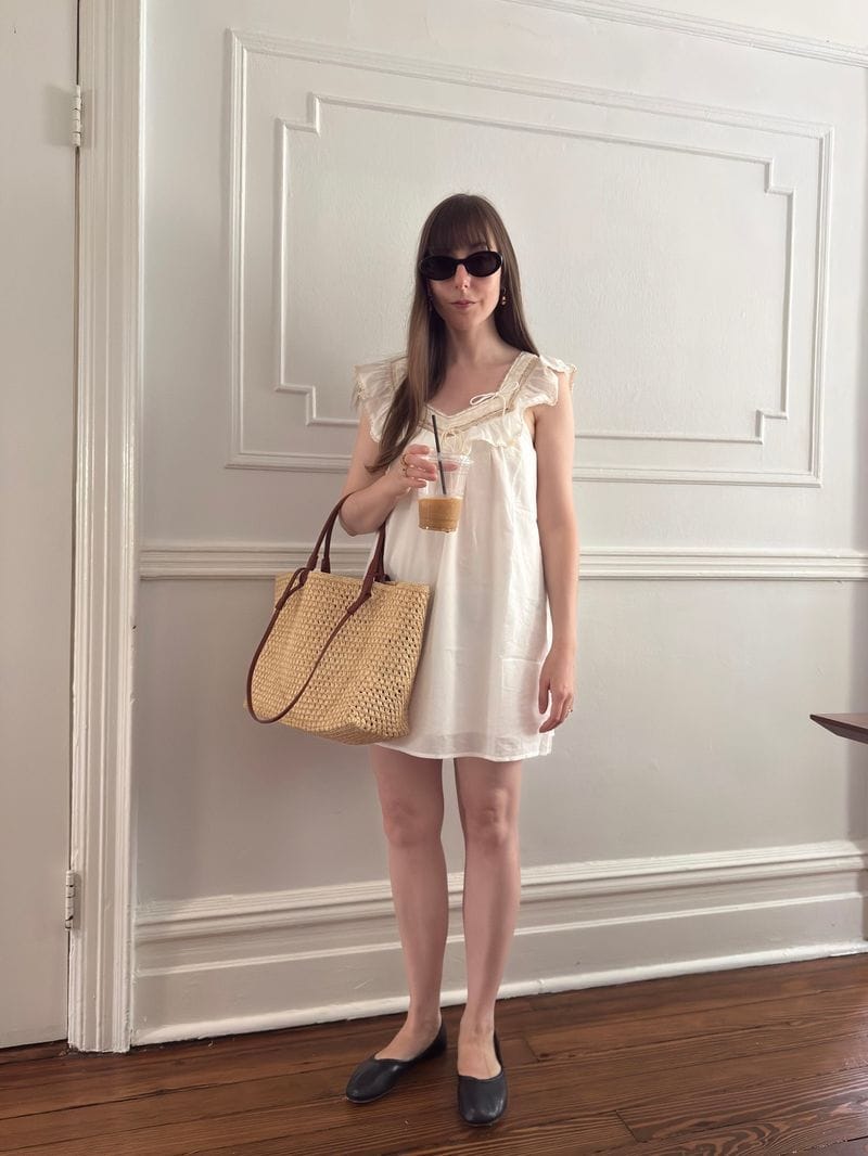 A little white dress
