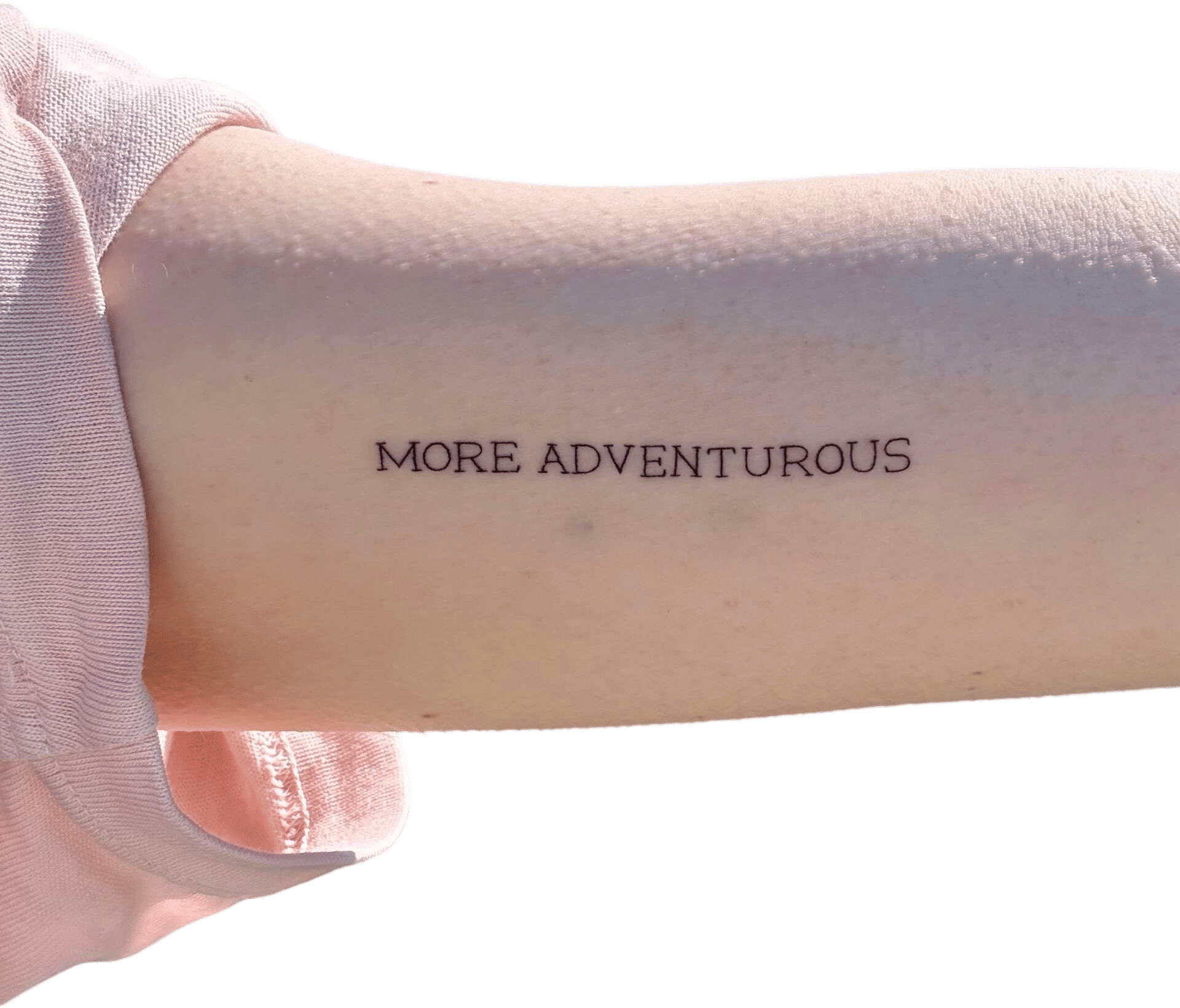 I have a portion of "Meditations in an Emergency" by Frank O'Hara as a tattoo!