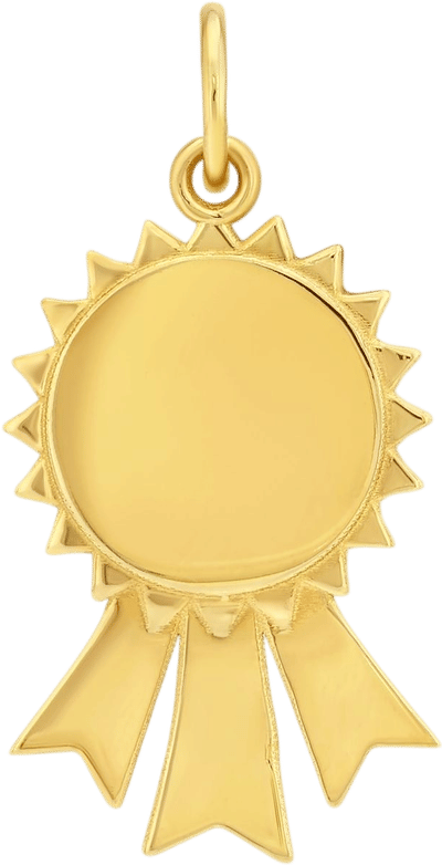Prize Ribbon Charm