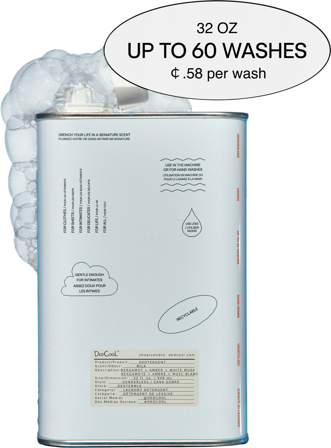 DedCool Laundry Detergent 