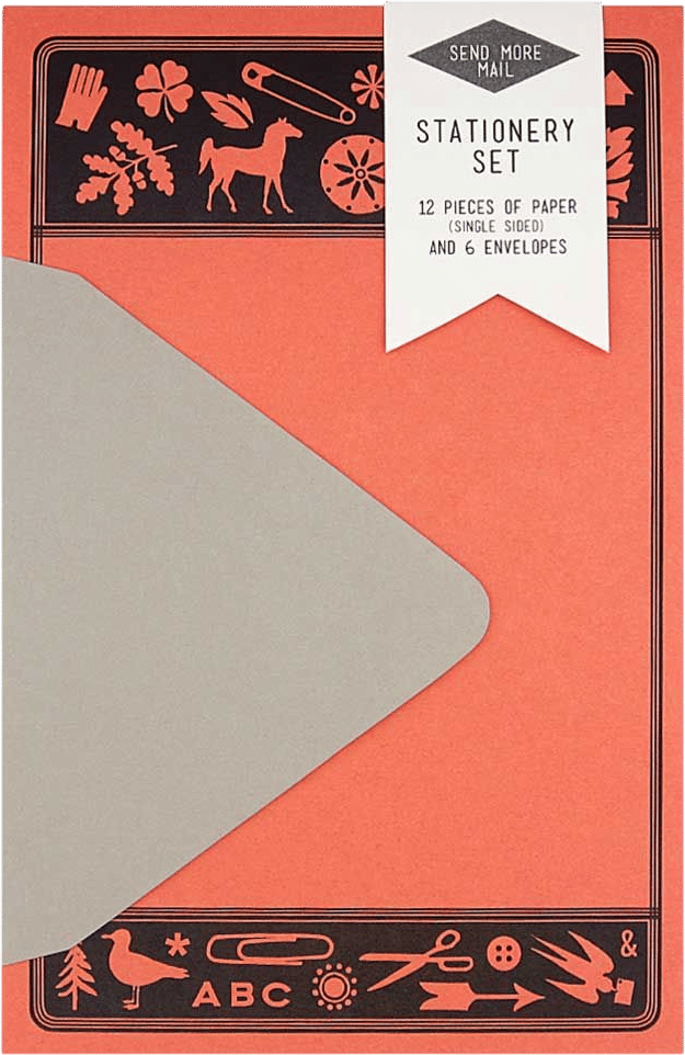 Silhouette Stationery set