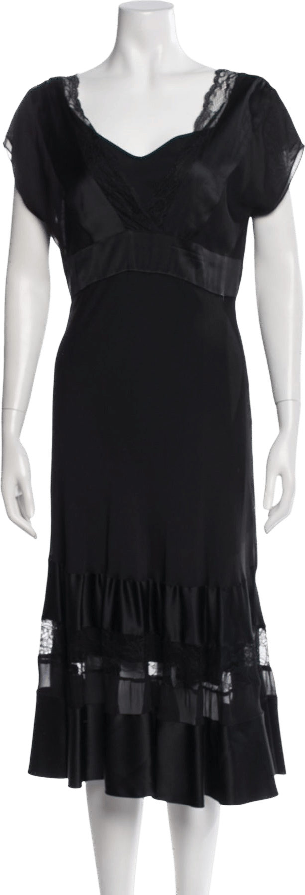 Lace Trim Nightgown