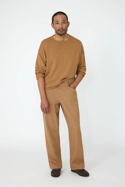 Jeans (Brown Foxfibre® Cotton Twill)