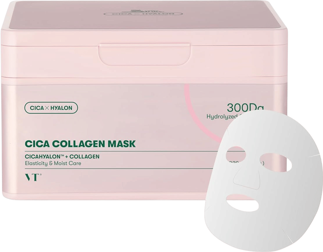 keeping a box of sheet masks in the fridge