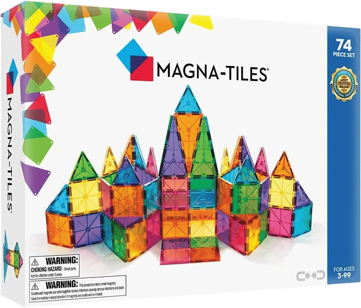 Magna-Tiles Classic 74-Piece Set