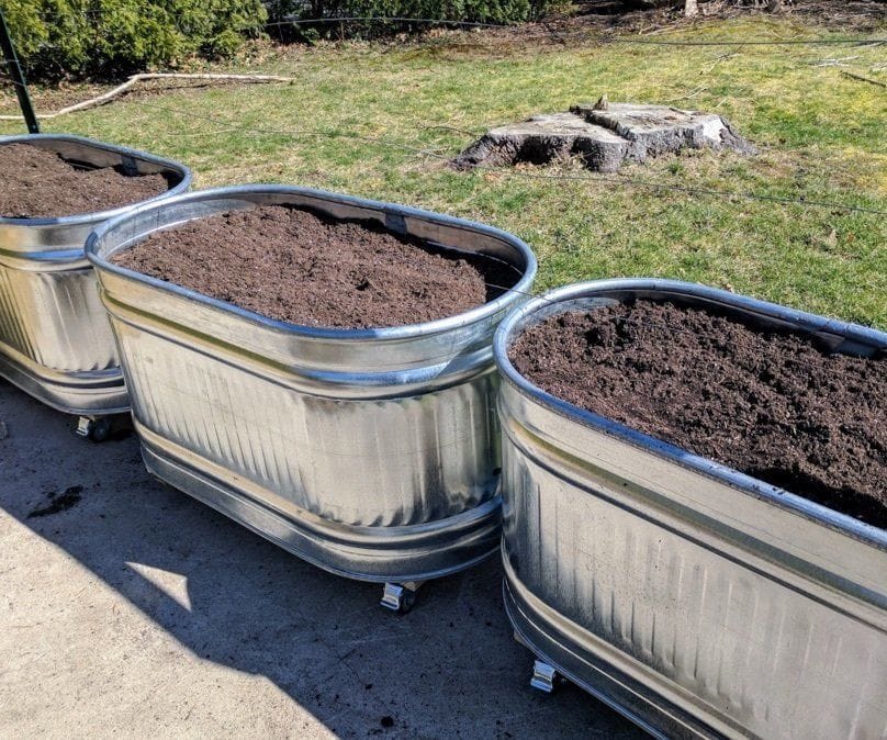 Galvanized Trough at Tractor Supply