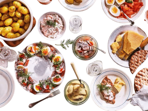 Eating the same food at every holiday