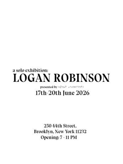 Logan Robinson: A Solo Exhibition