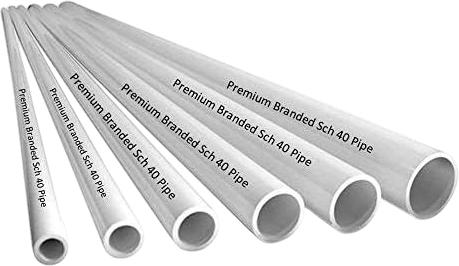 VENTRAL PVC Pipe Sch40 1-1/2 Inch (1.5) White Custom Length 1FT Feet