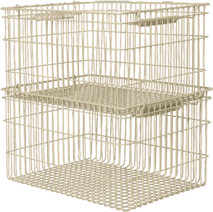 Ferm Living Cala Stackable Baskets - Set of 2