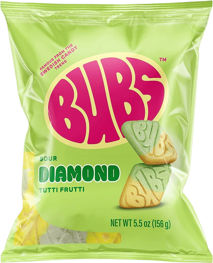 Bubs Tutti Frutti Swedish Candy