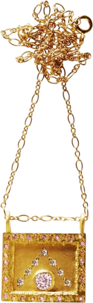 Small Worlds Juan-les-Pins Gold Necklace