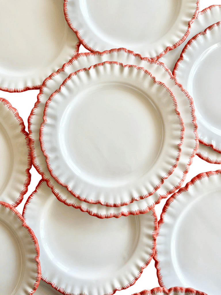 Prima Dinner Plate - Poppy S/4