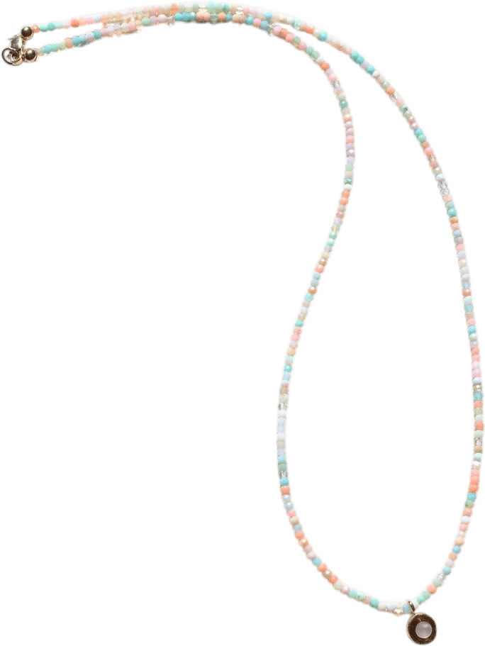 Sea Pendant with Opals