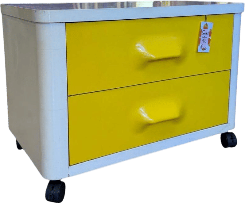 Broyhill Chapter One Yellow Nightstand 1970 - Etsy
