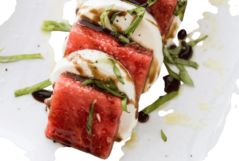 Watermelon Caprese Salad