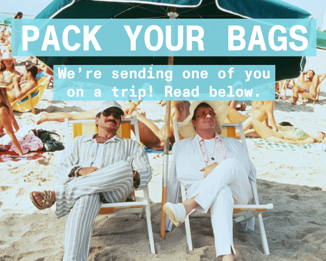 Last call! Rec League Travel Contest 🌏✈️