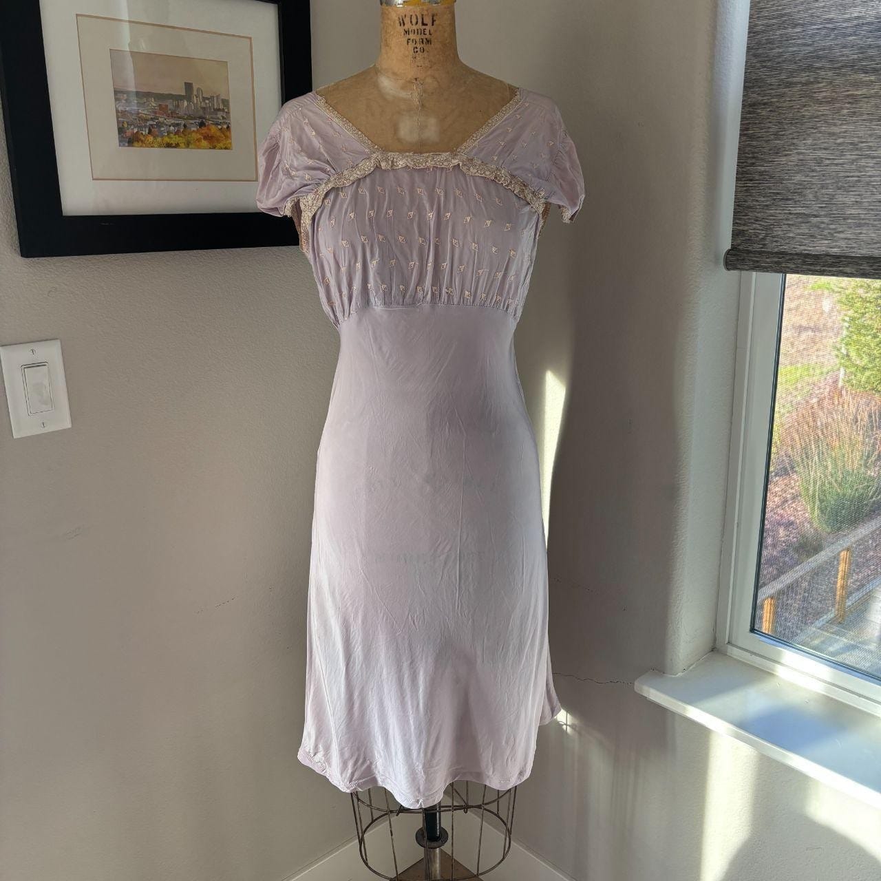 1940s Rayon Slip