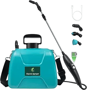 Battery powered watering can