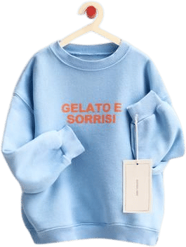 Zara Timeless Text Sweatshirt - Gelato E Sorrisi!