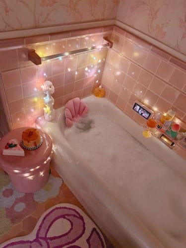 nightly bubble bath