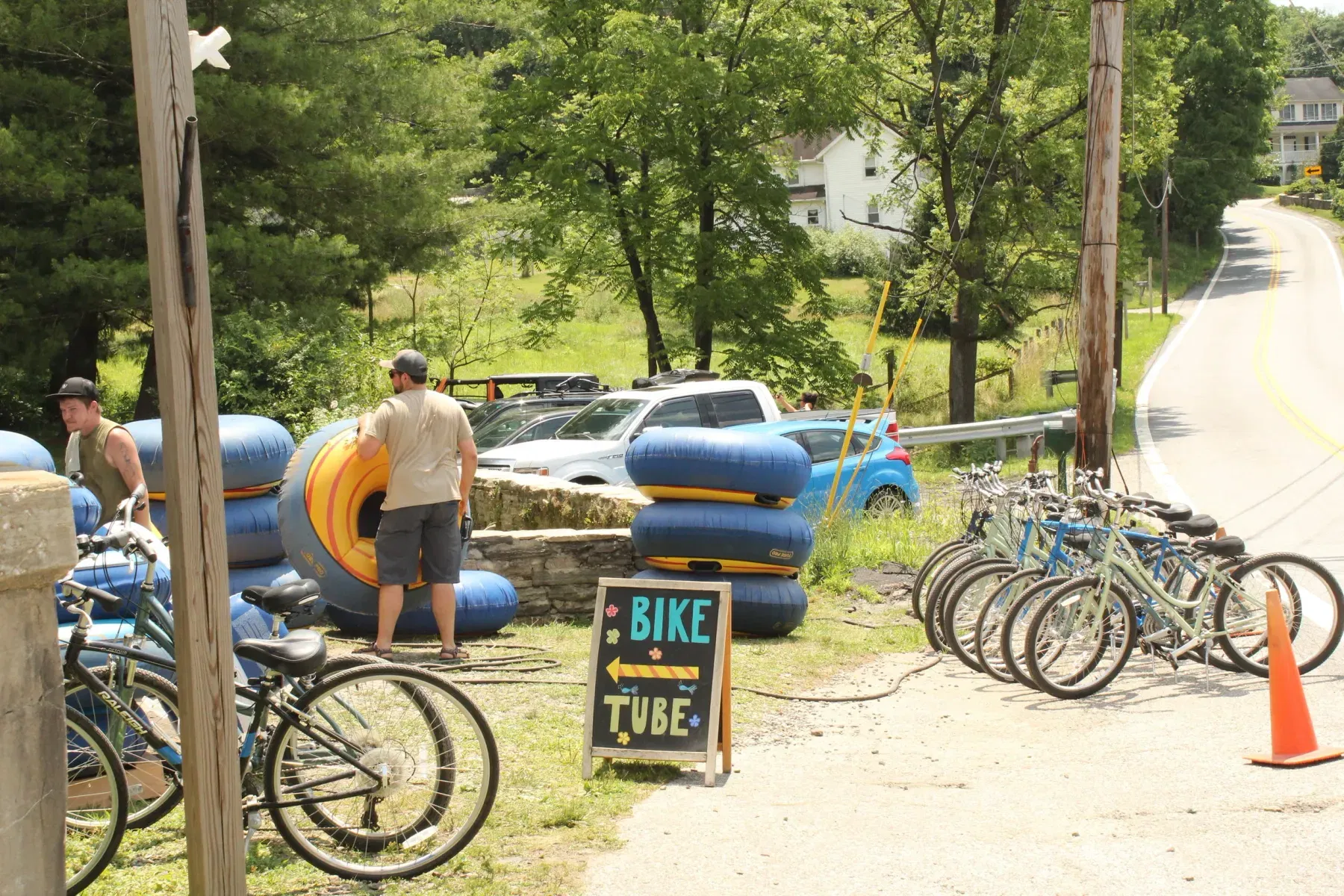 Tubing in Monkton