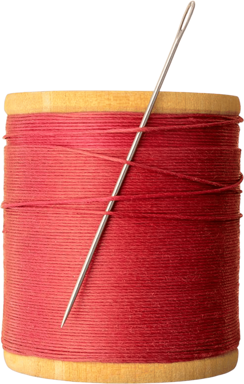 The guy who will fix holes in your knitwear