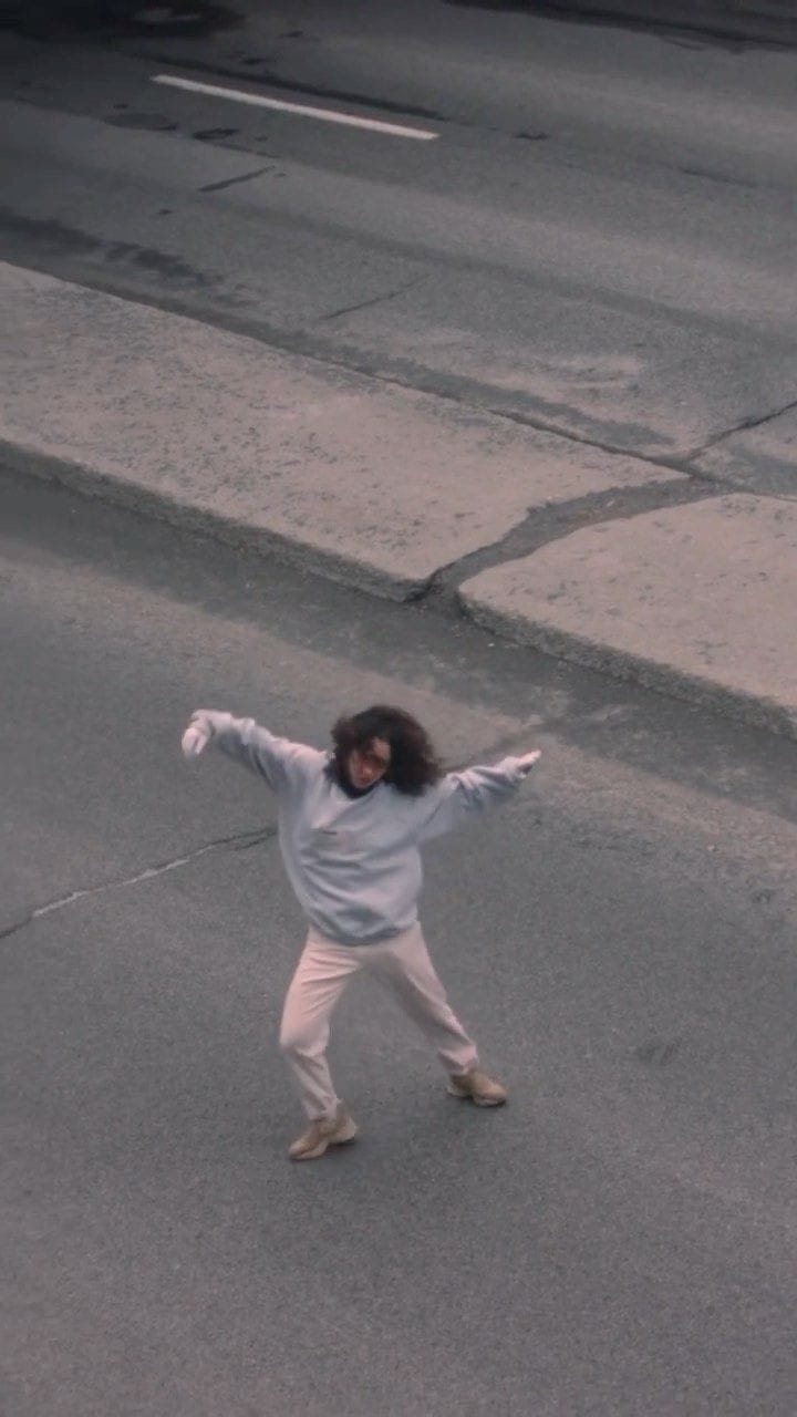 dancing as hard as possible