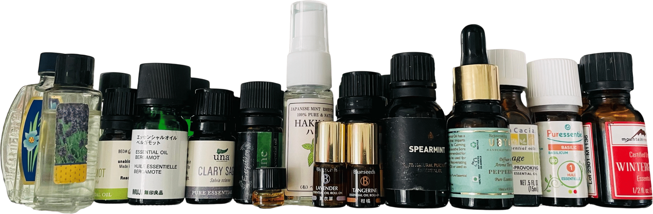 Pure essential oils