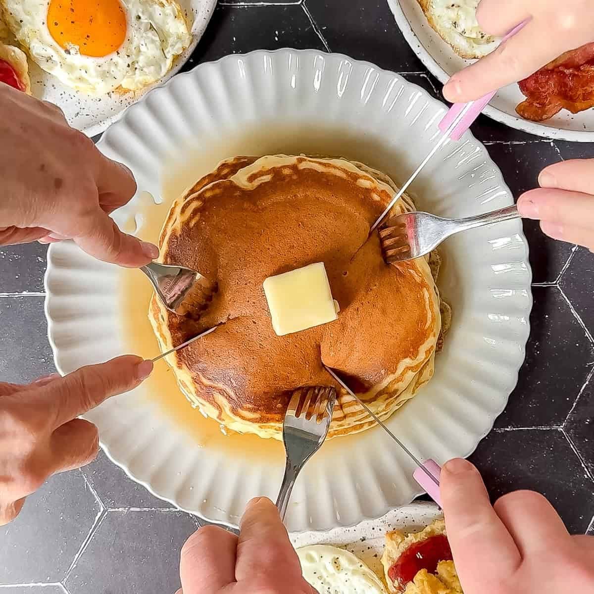 pancakes for the table