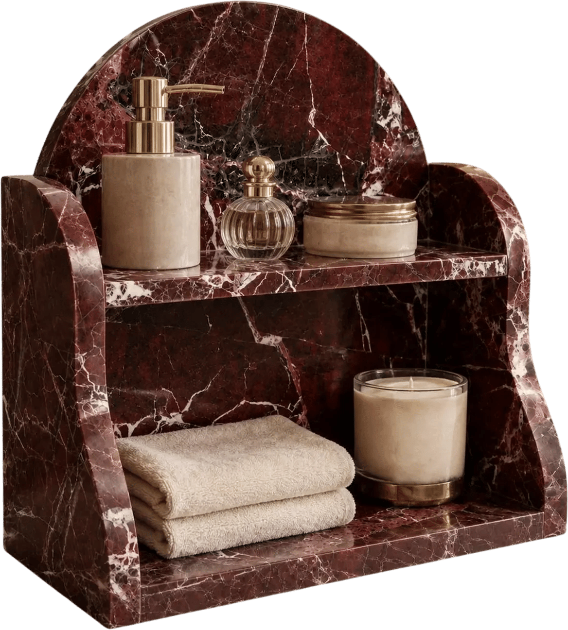 Countertop Toiletry Shelf