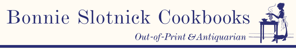 Bonnie Slotnick Cookbooks