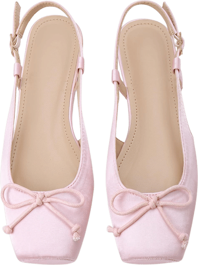 Pink Ballet Flats