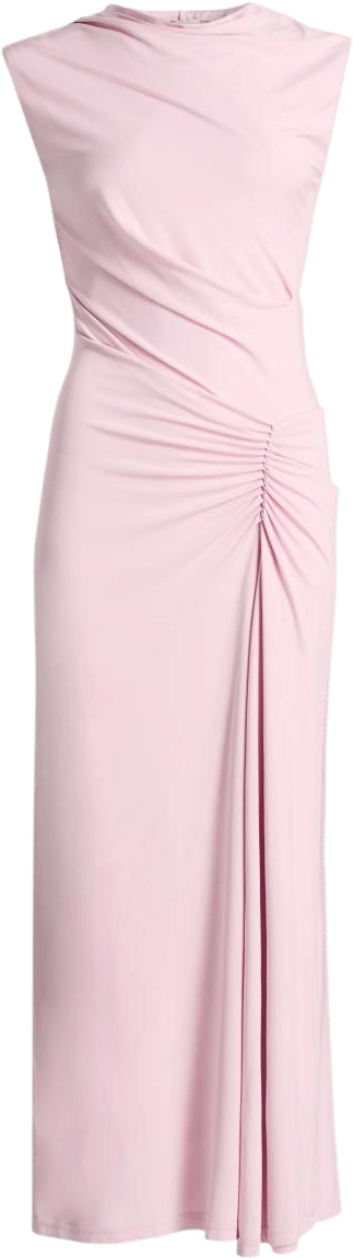 Acacia Draped Jersey Maxi Dress