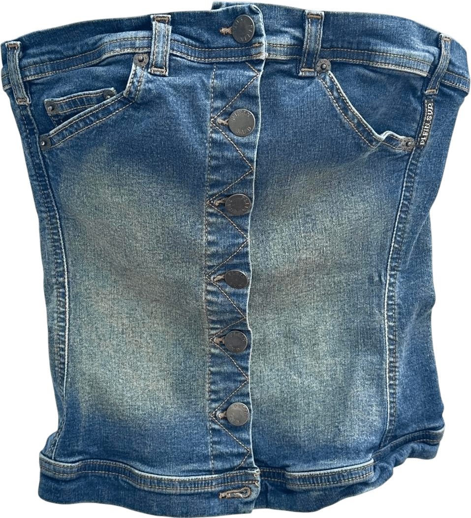 Plein Sud Denim Corset