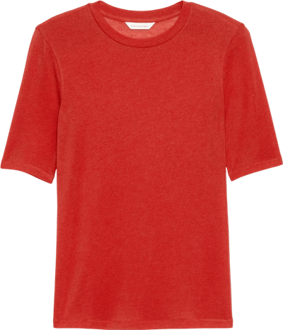 Sheer Lyocell-Wool Crew-Neck T-Shirt