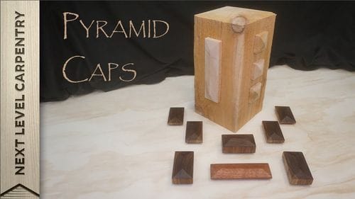 Tools for Making Pyramid Caps out of Wood
